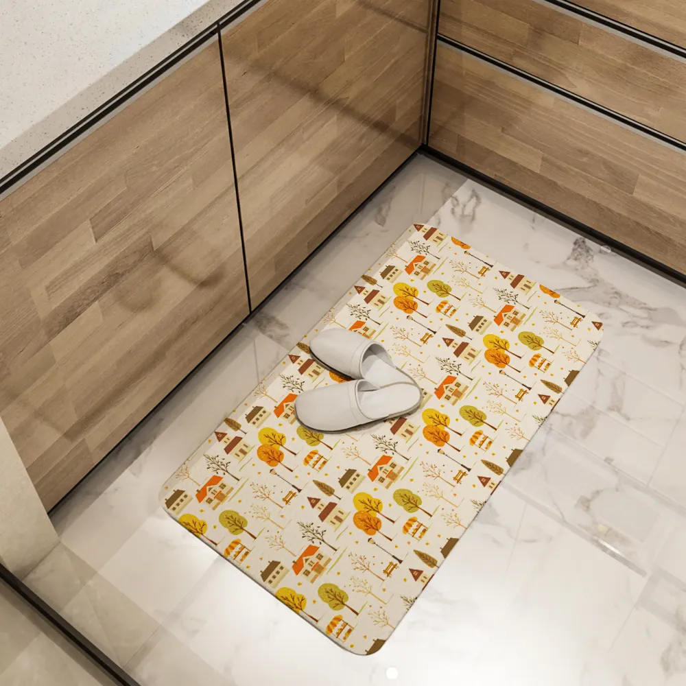 Kitchen Floor Mats – Autumn Town Houses & Market Street