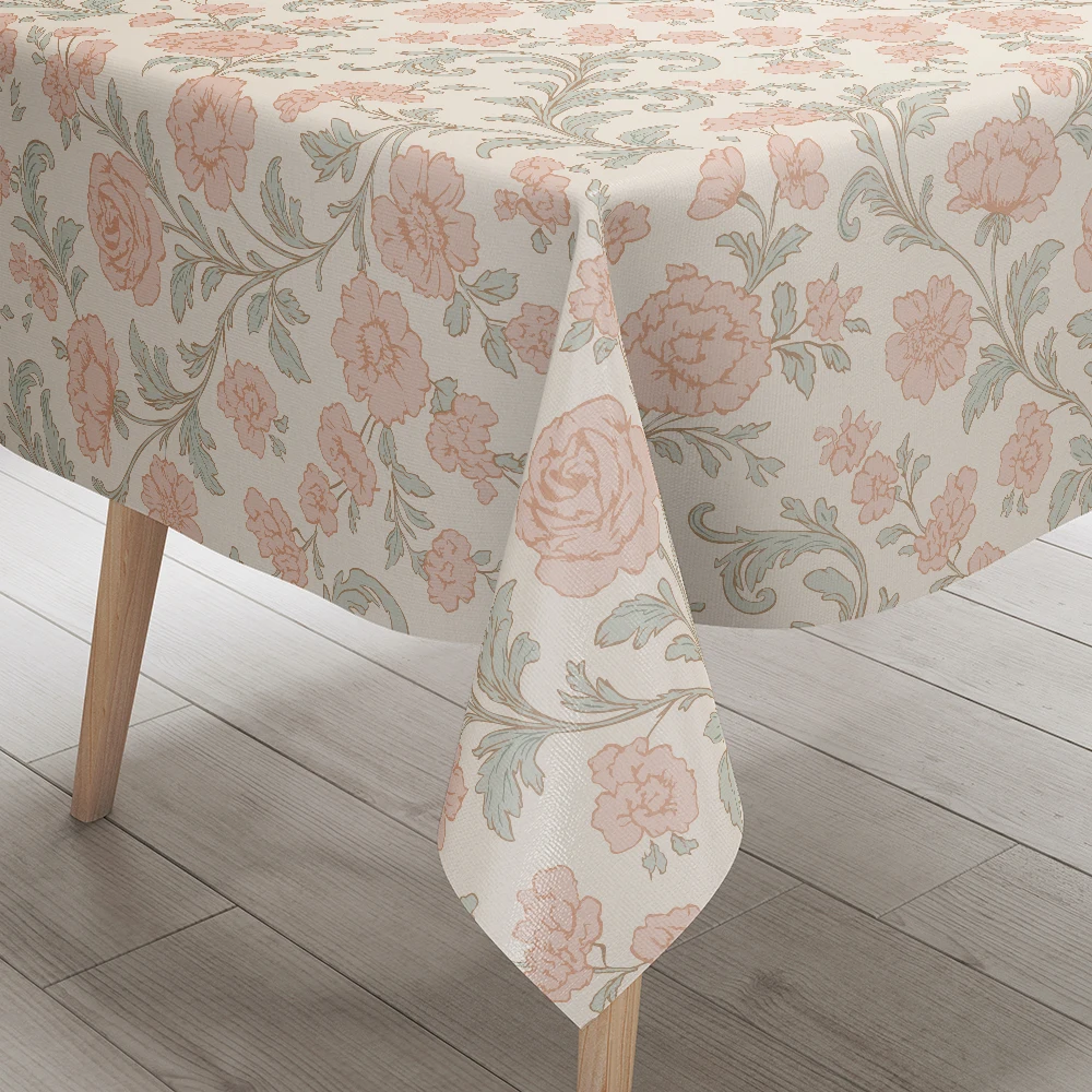 Tablecloth – French Vintage Toile de Jouy Pattern