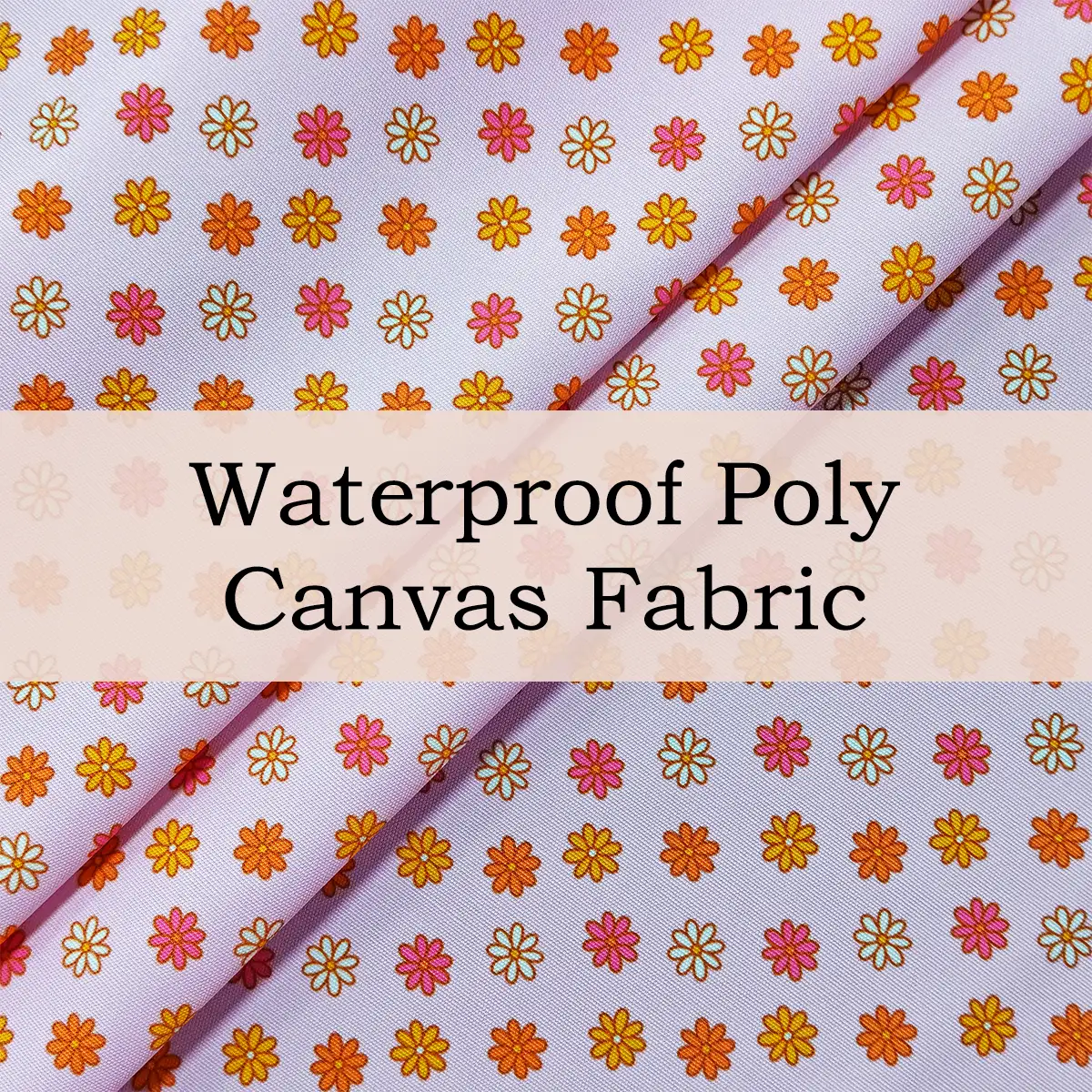 Custom Waterproof Poly Canvas Fabric | Durable, Versatile & Waterproof for Bags & Tents
