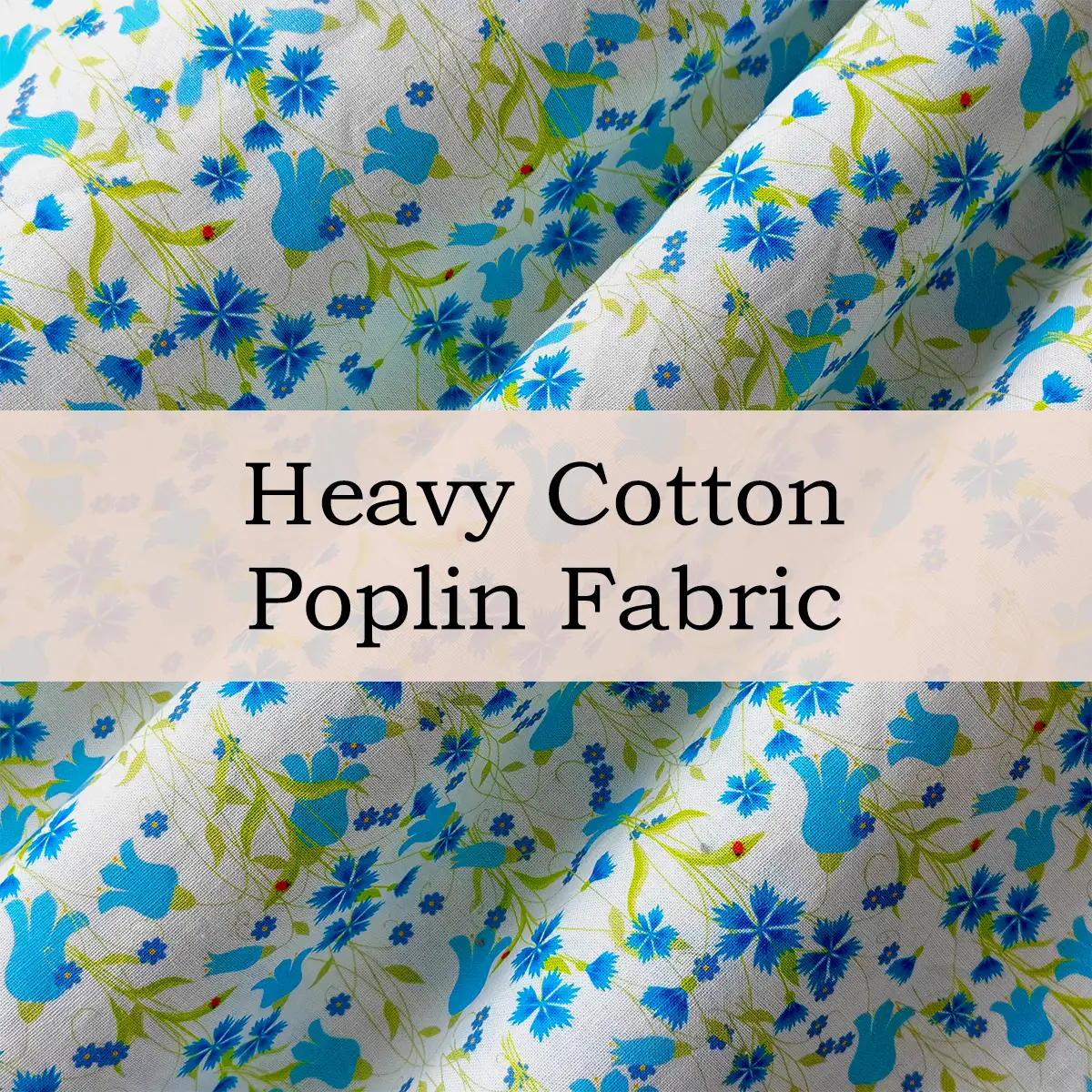 Custom Printed Heavy Cotton Poplin Fabric – Crisp, Durable & Personalized for Shirts, Uniforms & Home Textiles