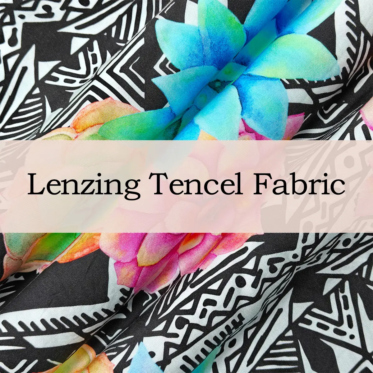 Custom Printed Lenzing Tencel Fabric – Sustainable, Soft & Breathable for Stylish Garments & Comfortable Sleepwear