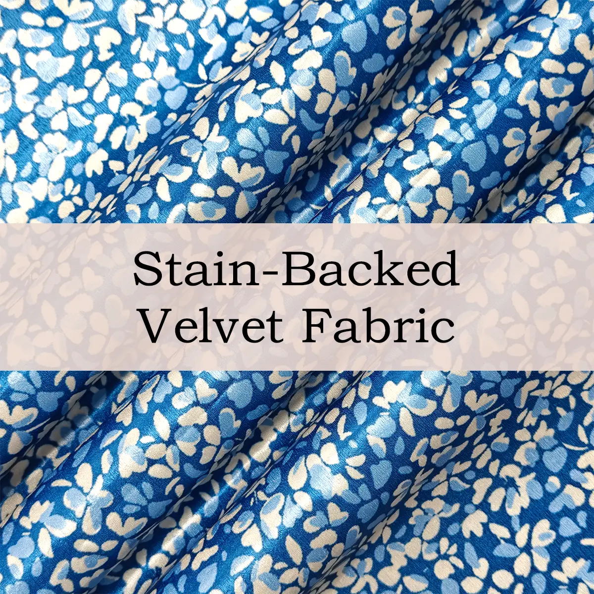 Custom Printed Satin-Backed Velvet Fabric – Plush, Lustrous & Skin-Friendly for Luxe Apparel & Elegant Décor