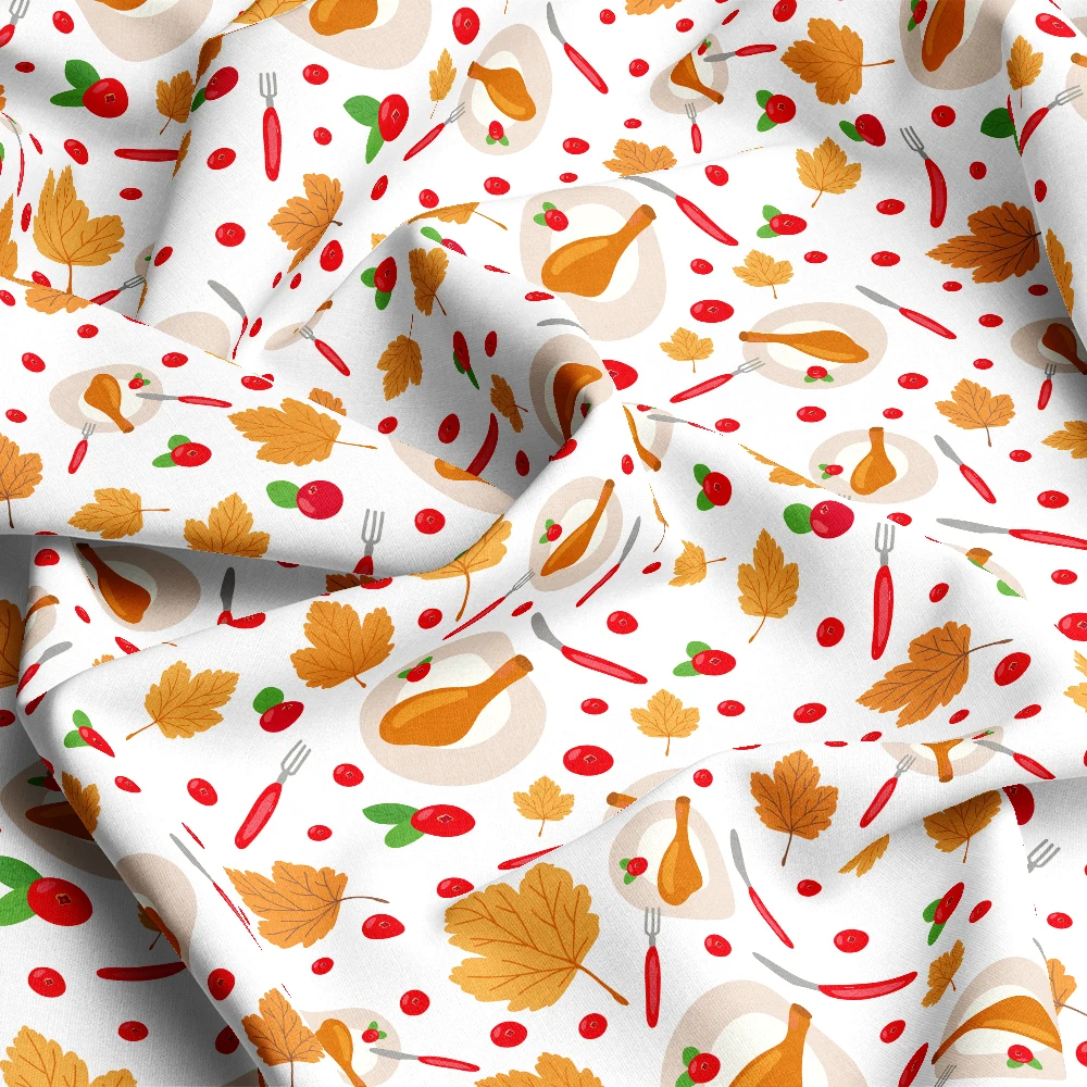 Thanksgiving Harvest Holiday – Custom Print Fabrics