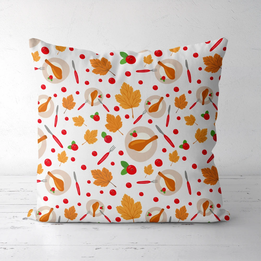 Throw Pillow – Thanksgiving Harvest Holiday