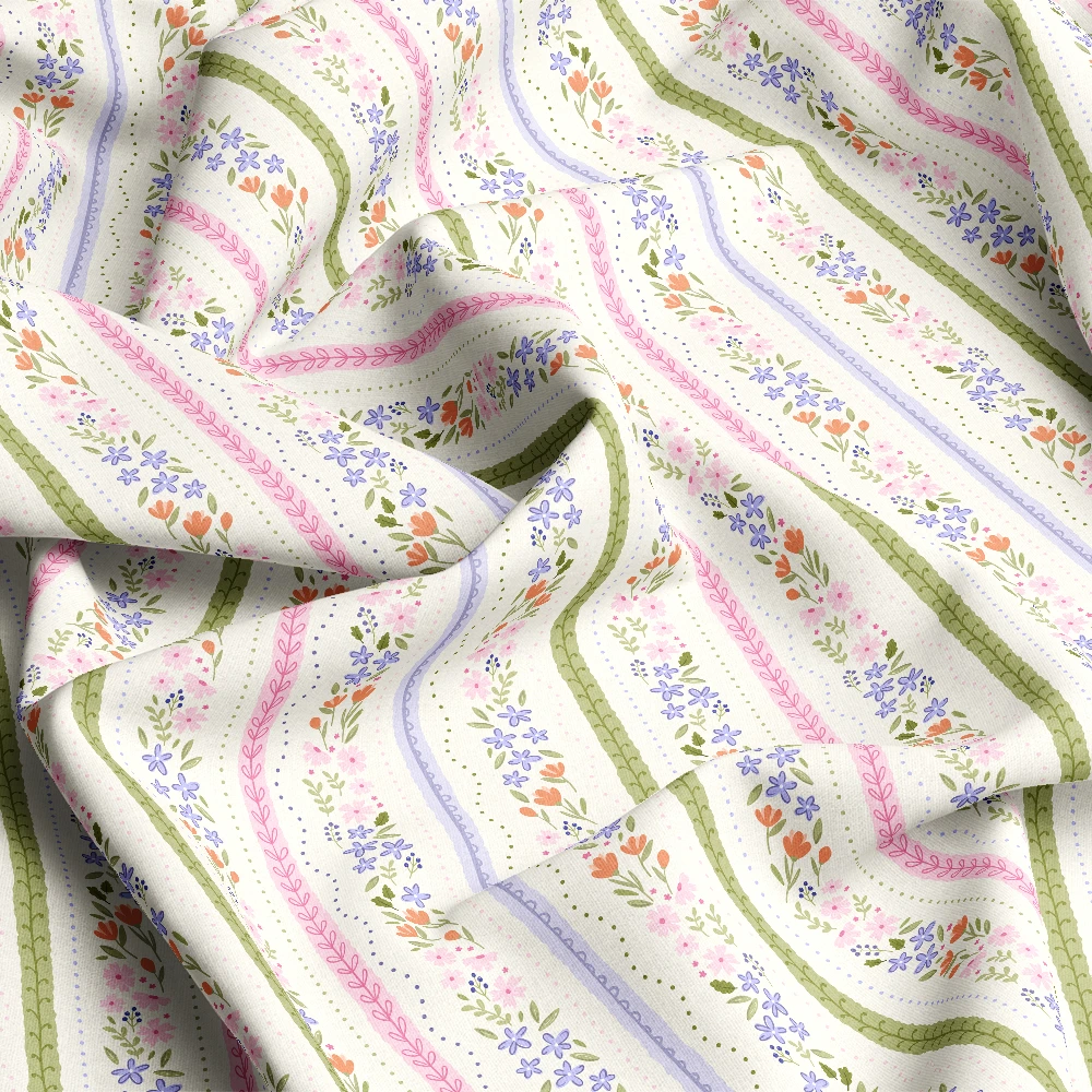 Cute Ditsy Floral Pattern – Custom Print Fabrics